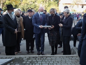 На месте будущего мемориала в Одессе почтили память жертв Холокоста