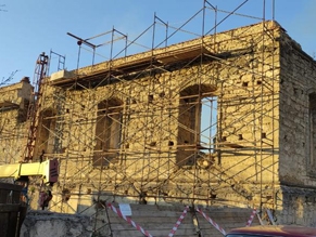 Продолжаются работы по консервации разрушенной синагоги XVIII века в селе Рашково