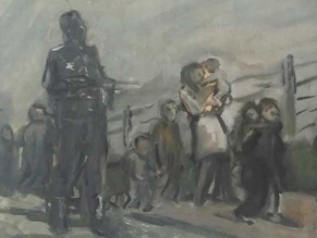 «Предвосхищая Нюрнберг»: выставка работ Меера Аксельрода открылась в Бресте