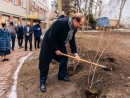 Зарубежные дипломаты посадили деревья в новом еврейском культурном центре в Киеве