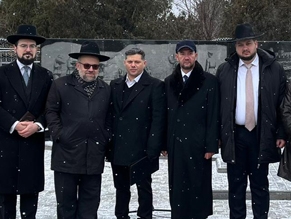 В Бендерах открыли мемориал и памятный знак жертвам Холокоста