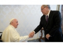 Председатель Яд Вашем Дани Даян в Ватикане встретился с Папой Римским Франциском