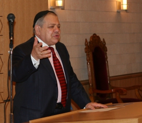 Secretary General of EAJC spoke at the Conference dedicated to the liberation of Auschwitz