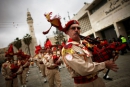 West Bank Palestinians entering Israel