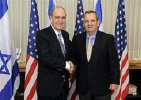 Barak, Mitchell discuss restarting peace talks with Palestinians