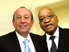 EAJC Leader Alexander Mashkevich Meets with South Africa President  Jacob Zuma