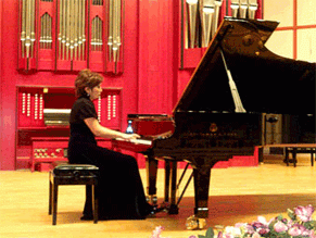 Concert in memory of Eva Kogan in the Organ Hall in Astana